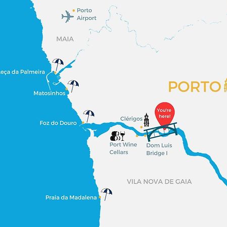 Santa Catarina Charming Loft Lejlighed Porto Eksteriør billede